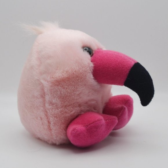 Flo the Flamingo Puffkins by Swibco Style 6644 Bean Bag Plush - Picture 2 of 8